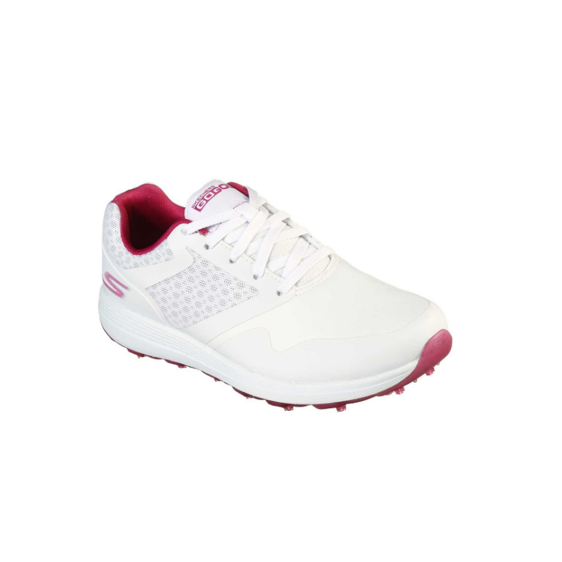 A tientas Culo Colapso 9.5 Zapatos de golf Skechers GO GOLF Max Mujer Blanco/Morado