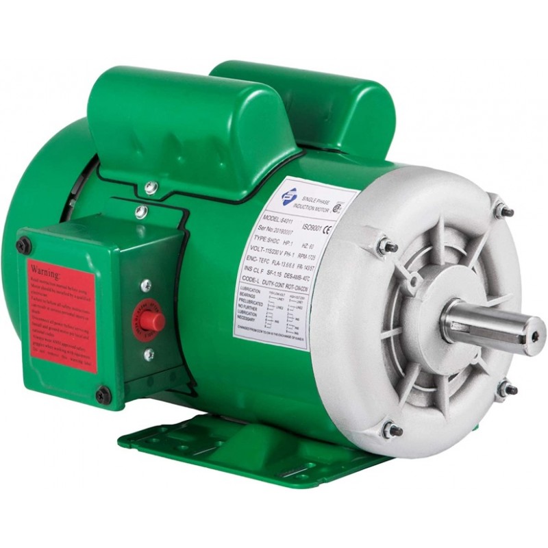 Motor Electrico Monofasico 1hp 127/220v 1800 Rpm