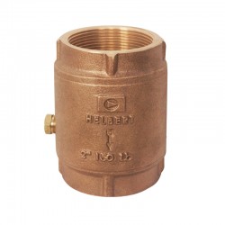 1" Válvula de retención bronce  VERT 1" A/NITRILO 150PSI agua panama