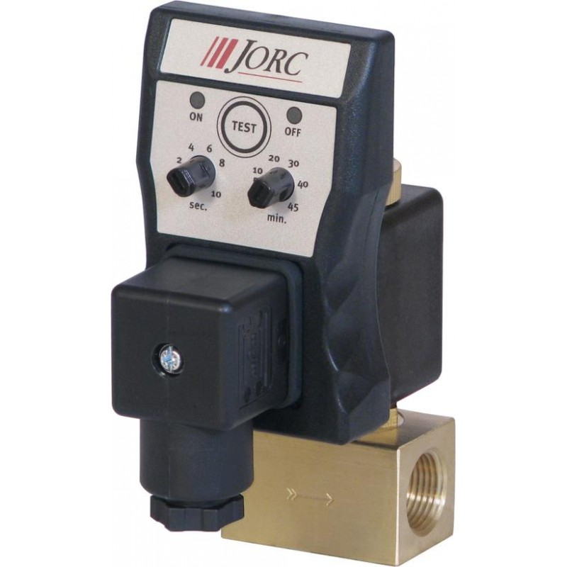 Jorc OPTIMUM VALVULA TEMPORIZADORA CONTROLADORA DE CONDENSADO / DRENAJE 115VOLT 1/2" NPT 0-230PSI PANAMA